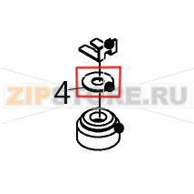 Washer Hoshizaki IM-65NE-25 Washer Hoshizaki IM-65NE-25Запчасть на деталировке под номером: 4