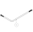 Tubo inox EN15266 sflangiato e con dadi x ES10-14-18 Imesa ES 10                                      