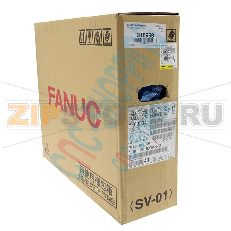 Модуль усилителя шпинделя Fanuc A06B-6154-H006#H590 