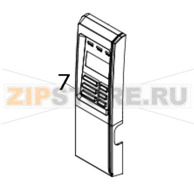 LCD panel assembly (Including panel board assembly) TSC TTP-644MU LCD panel assembly (Including panel board assembly) TSC TTP-644MUЗапчасть на деталировке под номером: 7