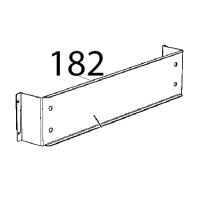 Lamiera supporto morsettiera Unox XBC 1005E