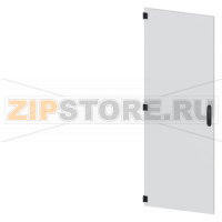SIVACON, door, left, IP55, H: 1800 mm, W: 600 mm, RAL 7035, Protection class 1 Siemens 8MF1860-2UT15-0BA2