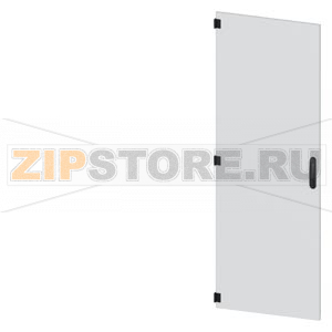 SIVACON, door, left, IP55, H: 1800 mm, W: 600 mm, RAL 7035, Protection class 1 Siemens 8MF1860-2UT15-0BA2 
