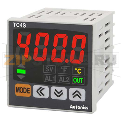 Контроллер температурный с ПИД-регулятором, экономичный Autonics TC4S-22R 