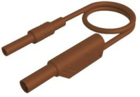 Провод тестовый 1 м, коричневый Hirschmann MAL S WS-B 100/2,5 BROWN