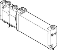 Распределитель с электроуправлением Festo VUVG-B14-T32H-MZT-F-1T1L