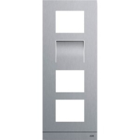 Рамка для станции видеовызова, 1/4, сталь ABB 2TMA130160X0005