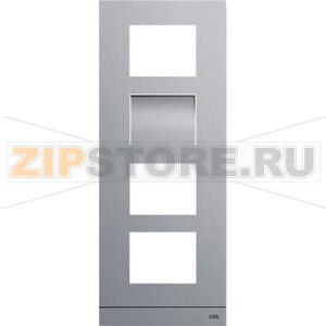 Рамка для станции видеовызова, 1/4, сталь ABB 2TMA130160X0005 