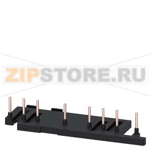 МОДУЛЬ ЭЛЕКТРИЧЕСКОГО СОЕДИНЕНИЯ ДЛЯ КОНТАКТОРНОЙ СБОРКИ S00 (БЕЗ ПРОСТРАНСТВА МЕЖДУ КОНТАКТОРАМИ) Siemens 3RA2913-3EA1 