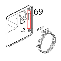 Sonda al cuore manico liscio Unox XV 203G