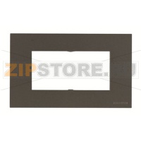 Рамка на 4 модуля, антрацитовая ABB 2CLA247400N1801