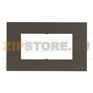 Рамка на 4 модуля, антрацитовая ABB 2CLA247400N1801 