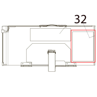 Supply loading instruction label Toshiba TEC B-SX5T-TS12/22-QQ-US