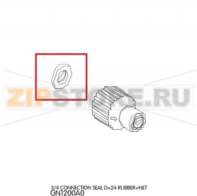 3/4 connection seal D=24 rubber+net Unox XVC 105 3/4 connection seal D=24 rubber+net Unox XVC 105Запчасть на деталировке под номером: 28Название запчасти на английском языке: 3/4 connection seal D=24 rubber+net Unox XVC 105