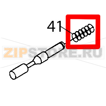 Spring Fagor HMM-6/11 Spring Fagor HMM-6/11Запчасть на деталировке под номером: 41Название запчасти Fagor на английском языке: Spring HMM-6/11.