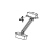 Cable, sensor board Zebra TTP-2020