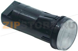 LAMPADA SPIA BIANCA ø 22 mm 400V 