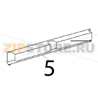 Spring protection Roller Grill Majestic Spring protection Roller Grill MajesticЗапчасть на деталировке под номером: 5
