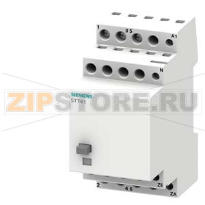 ДИСТАНЦИОННЫЙ ВЫКЛЮЧАТЕЛЬ 3 НО С ЦЕНТР.ФУНКЦИИ ОТКЛ. 16А 230/230В Siemens 5TT4123-0 