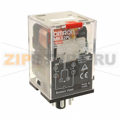 Реле электромеханическое Omron MKS2PI 240VAC 