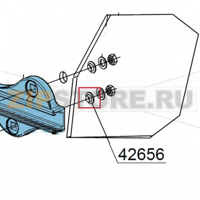 Ogiva per camma DIHR DW014 Ogiva per camma DIHR DW014Запчасть на деталировке под номером: 42656Название запчасти на итальянском языке: Ogiva per camma DIHR DW014