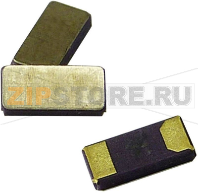 Кварц 32.768 кГц, EQ161, корпус: 2-PAD, SMD EuroQuartz EQ161-32.768-12.5 