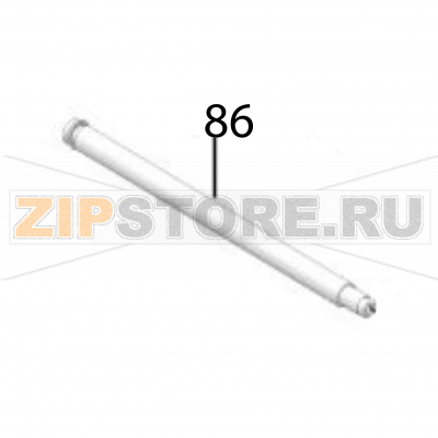 Shaft (damper A) Sato CL4NX Plus Shaft (damper A) Sato CL4NX PlusЗапчасть на деталировке под номером: 86Название запчасти на английском языке: Shaft (damper A) Sato CL4NX Plus.