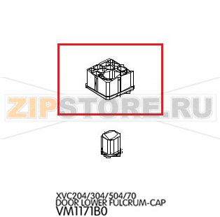 Door lower fulcrum-cap Unox XVC 705 Door lower fulcrum-cap Unox XVC 705Запчасть на деталировке под номером: 86Название запчасти на английском языке: Door lower fulcrum-cap Unox XVC 705