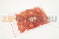 FASTON MASCHIO ROSSO 6,3x0,8mm - 100PZ