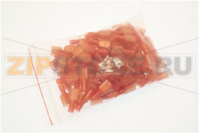 FASTON MASCHIO ROSSO 6,3x0,8mm - 100PZ 