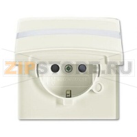 Розетка 16 А, 250 В, IP44, слоновая кость ABB 2CKA002064A0299