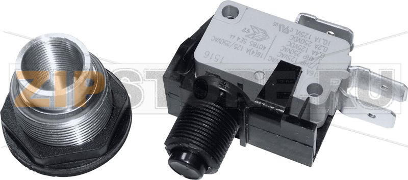 Кнопка антивандальная 250 В/AC, 15 А, 1 x вкл/вкл, без фиксации, 1 шт Arcolectric C0911VAAAA 