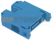 MORSETTO SINGOLO BLU