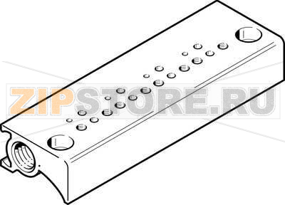 Плита для блочного монтажа Festo MHP1-P10-2-PI 