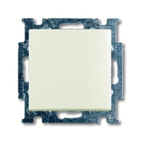 Выключатель двухклавишный, белый ABB 2CKA001012A2191