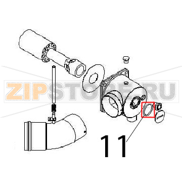 Ring &quot;O&quot; Angelo Po FC1011G Ring "O" Angelo Po FC1011GЗапчасть на деталировке под номером: 11