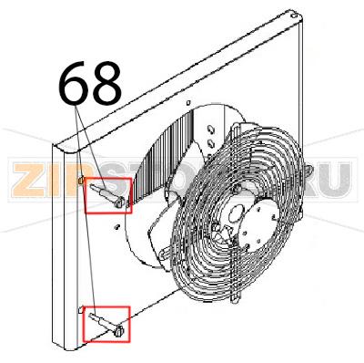 Handle Angelo Po IA51 Handle Angelo Po IA51Запчасть на деталировке под номером: 68