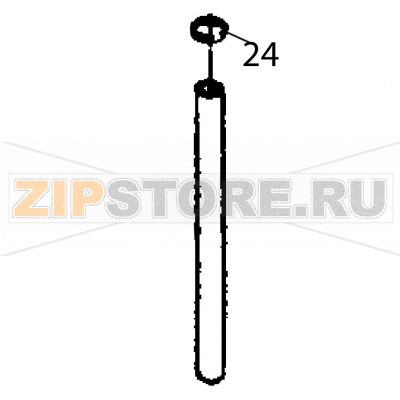 Elastic flange for tubes Fagor ECO-120 Elastic flange for tubes Fagor ECO-120Запчасть на деталировке под номером: 24Название запчасти Fagor на английском языке: Elastic flange for tubes ECO-120.