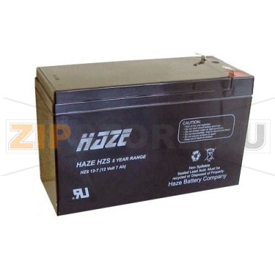 Haze HZS12-7 AGM аккумулятор Haze HZS12-7 Напряжение: 12V. Емкость: 7Ah Габариты: 151х65х94мм. Вес: 2,3кг