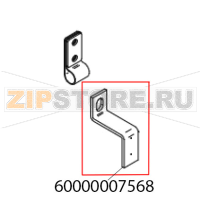 Кронштейн трубки водяной Abat ЛГ-1200Ч-03 Кронштейн трубки водяной Abat ЛГ-1200Ч-03Запчасть на деталировке под номером: 60000007568