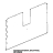 External back panel Unox XVC 305E