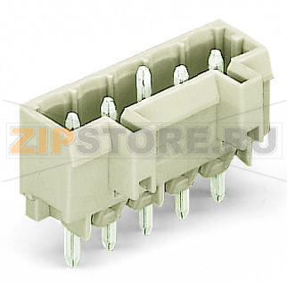 MCS MIDI Вилка THT; 1.2 x 1.2 mm solder pin; прямые; 100% защита от неправильного подсоединения; Заземляющий контакт; Шаг контактов 5 мм; 4-пол.; светло-серые Wago 721-164/001-040 Исполнение с выводами под запрессовку обеспечивает крепление к печатной плате без пайки100% защита от неправильного подсоединенияВозможны варианты кодировки...