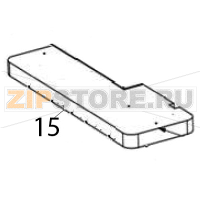 Metal base Hurakan HKN-FR2GM Metal base Hurakan HKN-FR2GMЗапчасть на деталировке под номером: 15