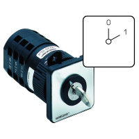 Переключатель с ключом 20 А, 1x60°, 1 шт Sälzer M220-61001-S001B