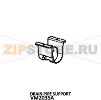 Drain pipe support Unox XVC 305E