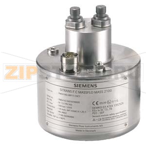 Датчик расхода MASS2100 без нагревательной рубашки для массовых расходомеров SITRANS F C MASSFLO Siemens 7ME410.-.....-.... 