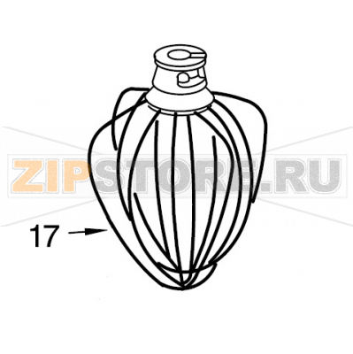 Whip, Wire KitchenAid 5KPM5EWH4 Whip, Wire KitchenAid 5KPM5EWH4

Запчасть на сборочном чертеже под номером: 17

Название запчасти KitchenAid на английском языке: Whip, Wire KitchenAid 5KPM5EWH4
