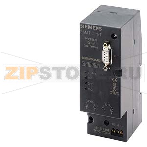 Оптический  модуль PROFIBUS OBT для подсоединения.PROFIBUS КЛИЕНТ (без оптического интерфейса) к оптическим сетям PROFIBUS DP, ( без SIMPLEX  разъема) Siemens 6GK1500-3AA10 