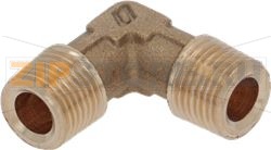 L-FITTING ø 1/8M NPT - 1/8M NPT 