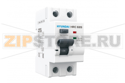 УЗО 16 А, 10 мА, 2 полюса, тип: A Hyundai Electric HRC63S2PG2S0000C00016FC 